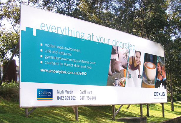 Colliers Site Sign