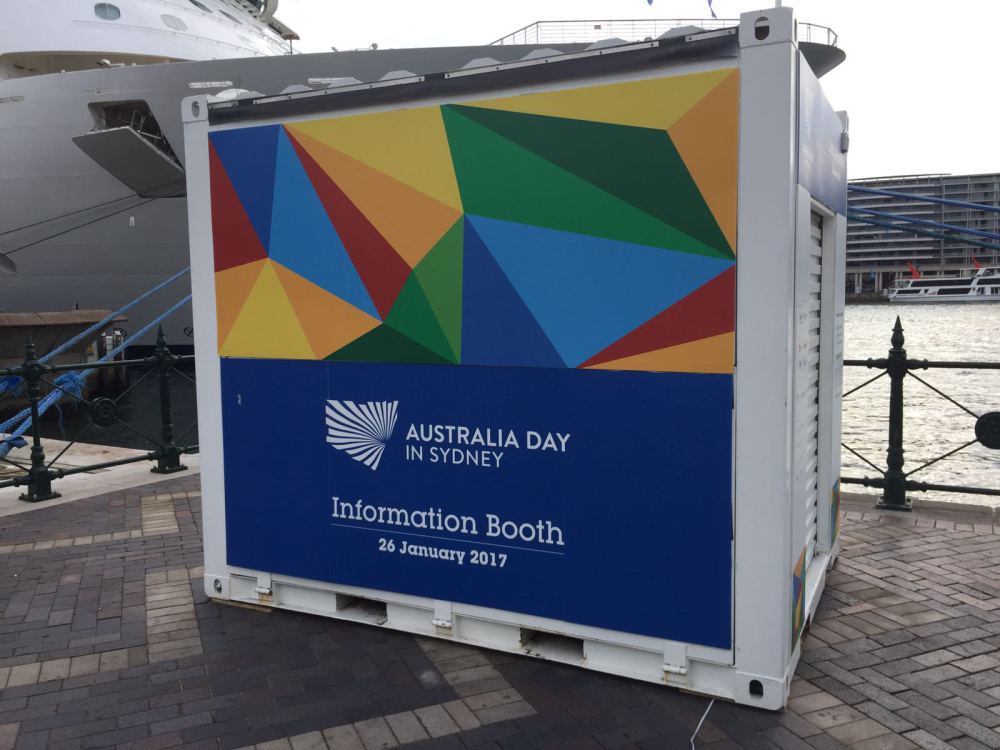 Australia Day Information Booth 2